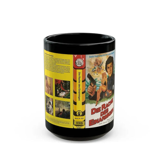 ONE ARMED EXECUTIONER DIE RACHE DES EINARMIGEN (VHS COVER) - Black Coffee Mug 15oz - Go Mug Yourself