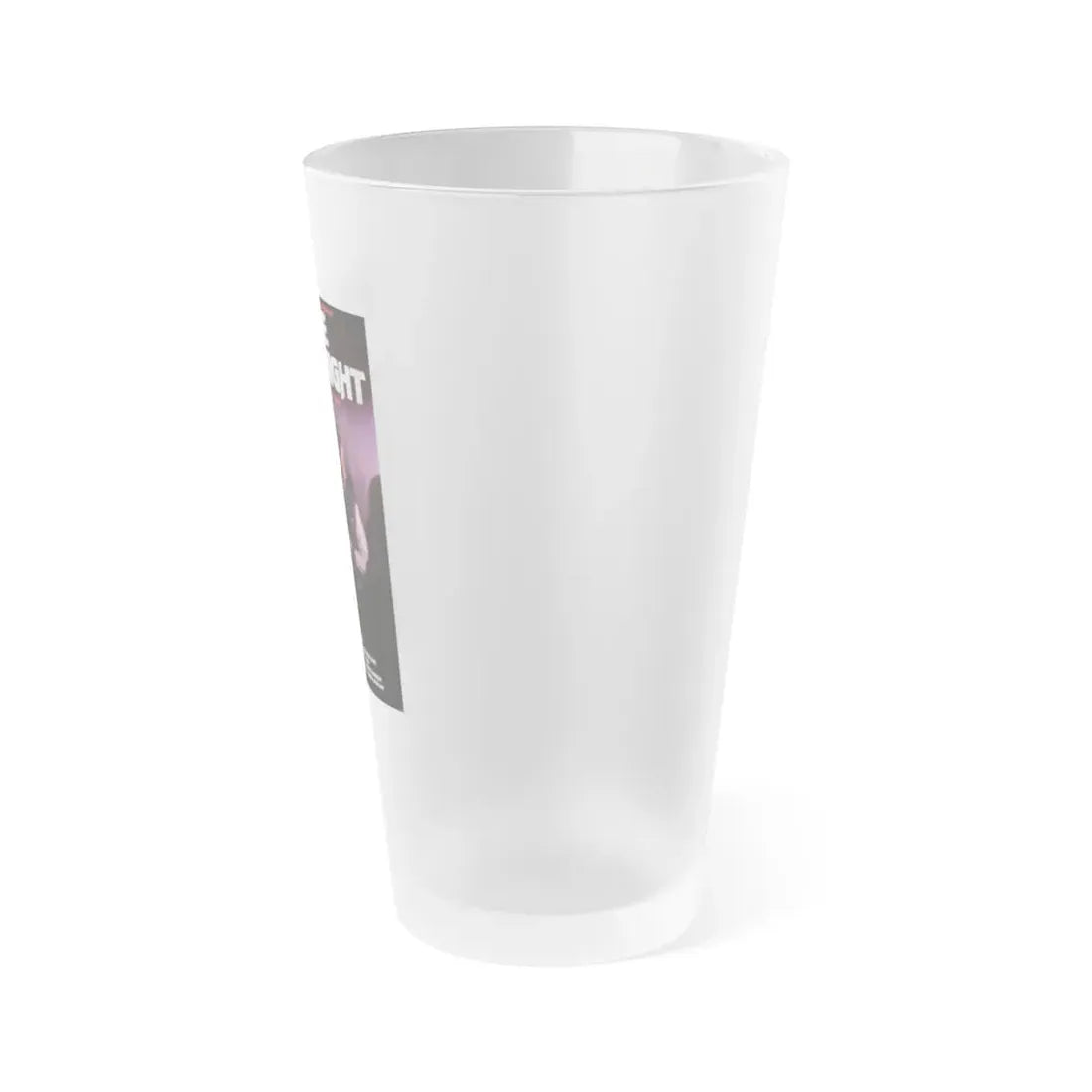 ONE DARK NIGHT 1982 Movie Poster - Frosted Pint Glass 16oz - Go Mug Yourself