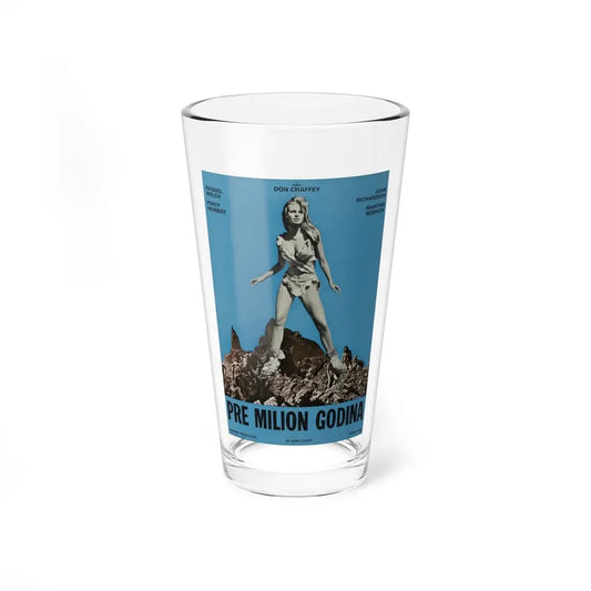 ONE MILLION YEARS B.C (2) 1986 Movie Poster - Pint Glass 16oz 16oz - Go Mug Yourself