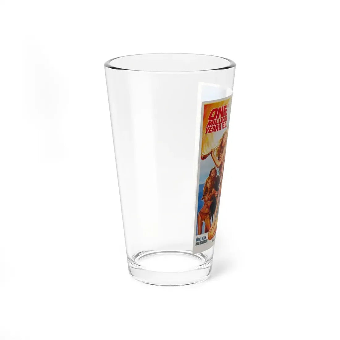 ONE MILLION YEARS B.C (3) 1986 Movie Poster - Pint Glass 16oz - Go Mug Yourself