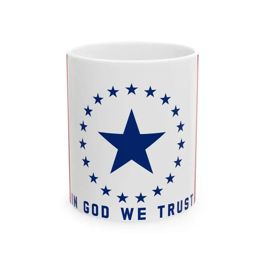 One Mississippi Flag (United States) White Coffee Mug 11oz - Go Mug Yourself