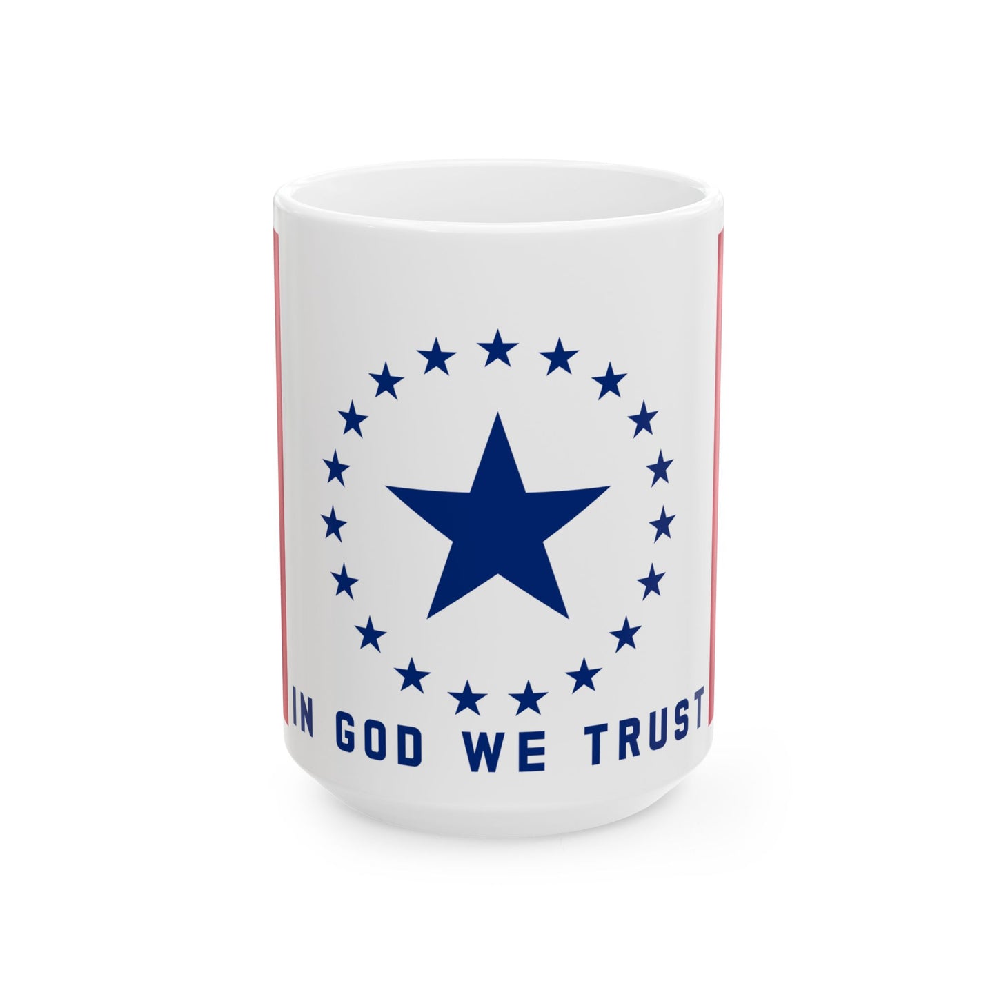 One Mississippi Flag (United States) White Coffee Mug-15oz-Go Mug Yourself