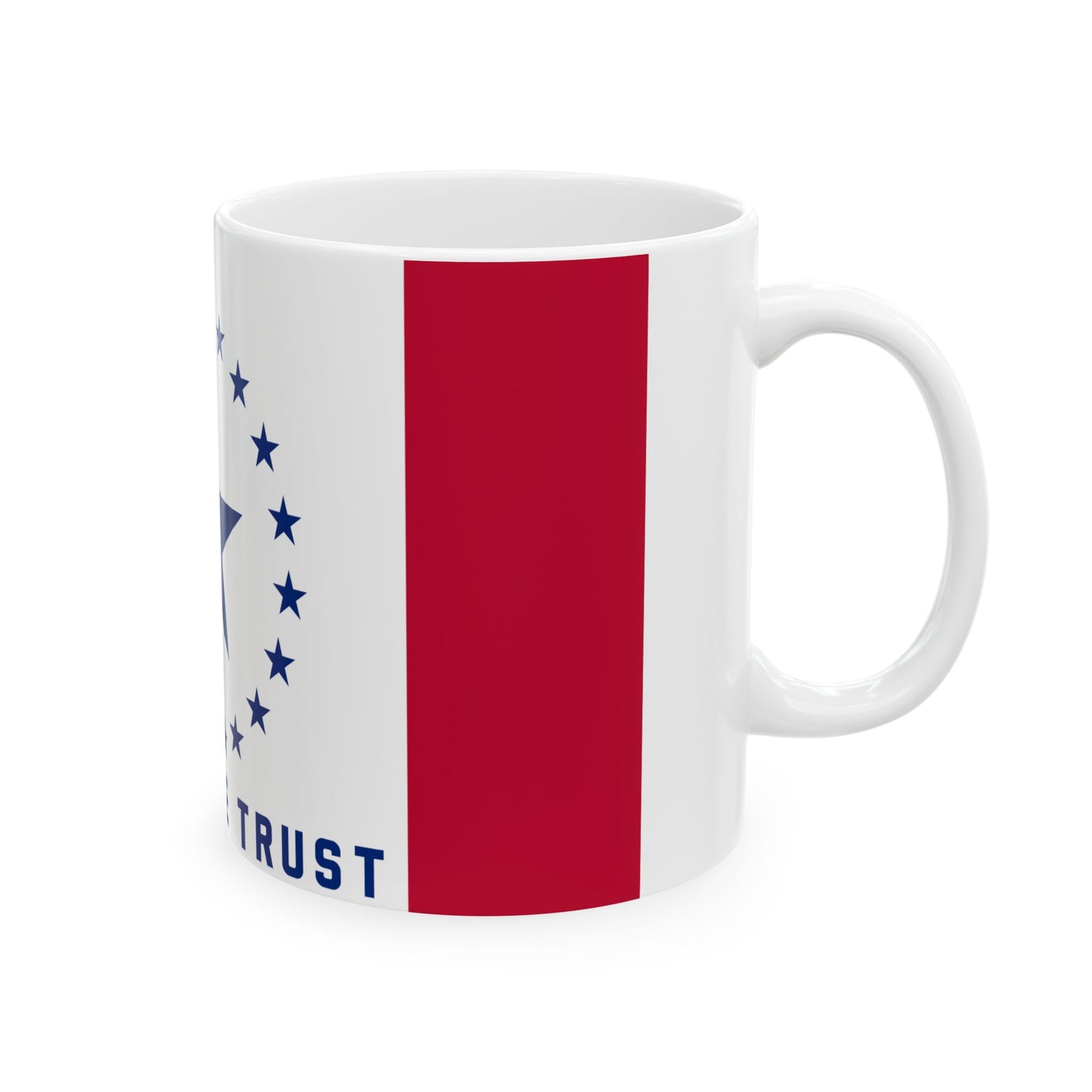 One Mississippi Flag (United States) White Coffee Mug-Go Mug Yourself