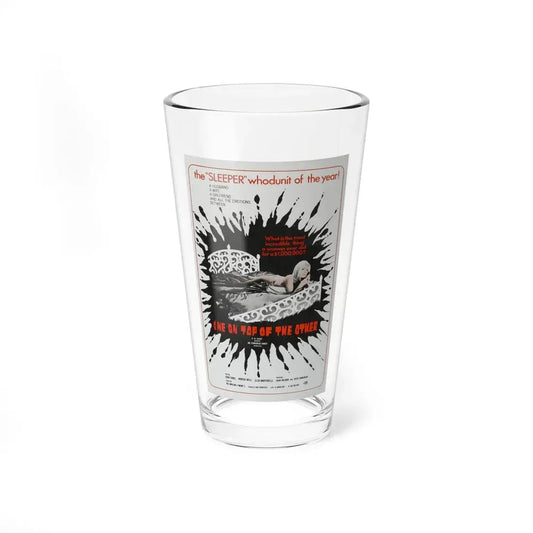 ONE ON TOP OF THE OTHER 1969 Movie Poster - Pint Glass 16oz 16oz - Go Mug Yourself