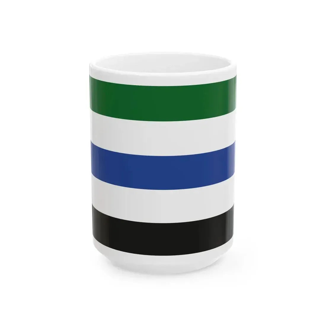 One-State Palestine Proposal alt 1 (Israel) White Coffee Mug 15oz - Go Mug Yourself
