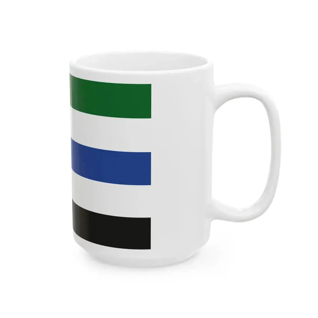 One-State Palestine Proposal alt 1 (Israel) White Coffee Mug - Go Mug Yourself