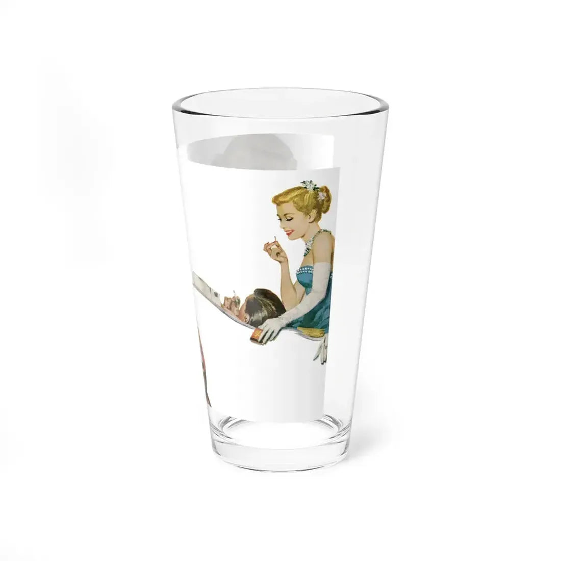 One Sunny Day, McCalls magazine Illustration, 1952 (Magazine Illustration) Pint Glass 16oz - Go Mug Yourself