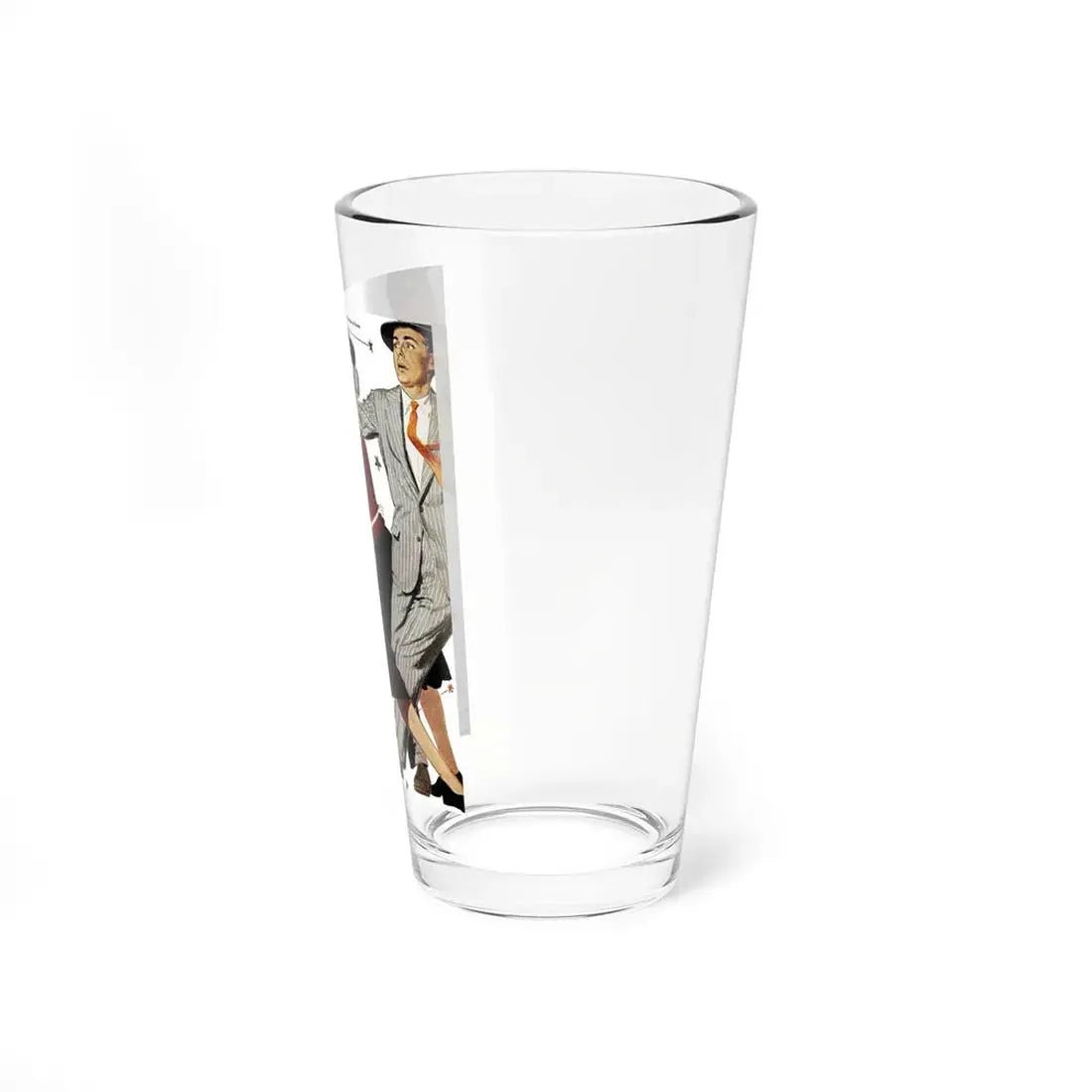 One Thing In Common, Good Housekeeping, January 1949 (Magazine Illustration) Pint Glass 16oz - Go Mug Yourself