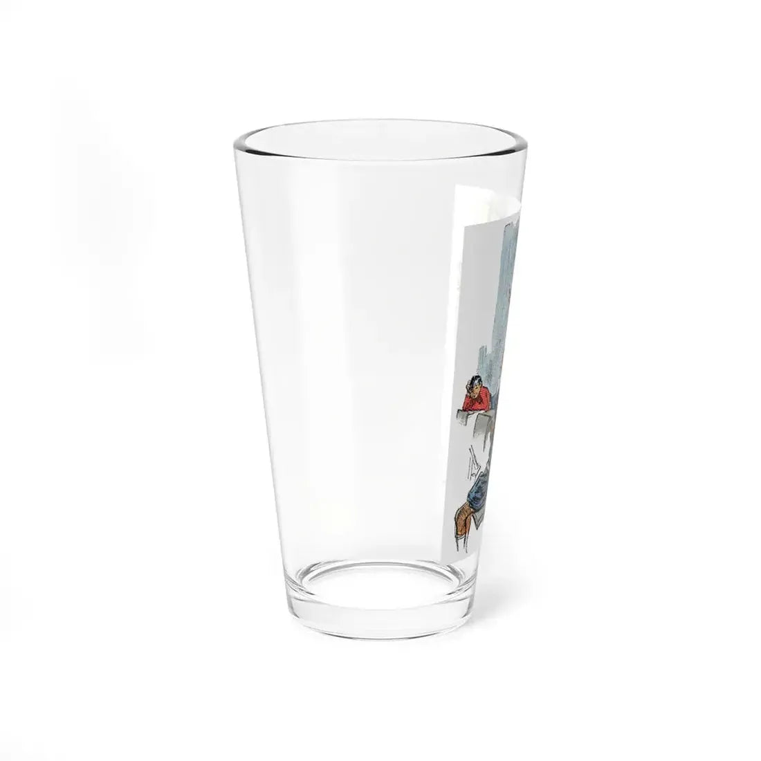 One Uses the Handkerchief (2), Woman's Home Companion, November 1924 (Magazine Illustration) Pint Glass 16oz - Go Mug Yourself