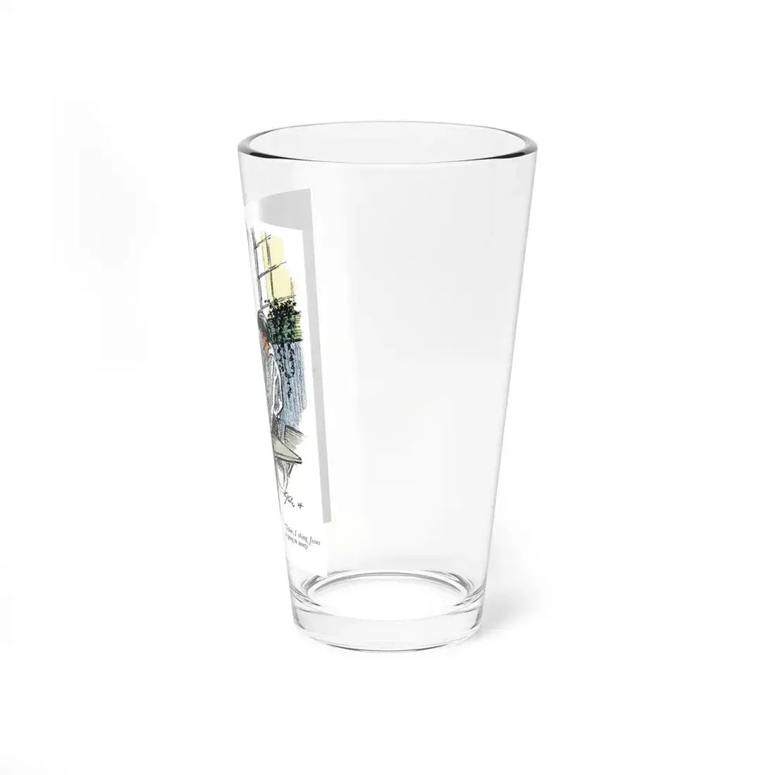 One Uses the Handkerchief (2), Woman's Home Companion, November 1924 (Magazine Illustration) Pint Glass 16oz - Go Mug Yourself
