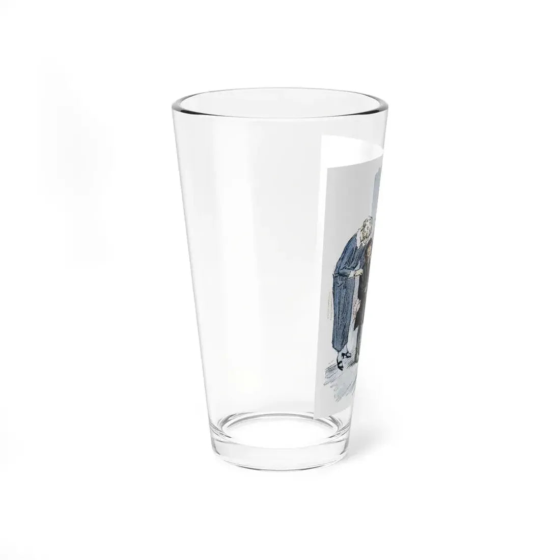 One Uses the Handkerchief (6), Woman's Home Companion, November 1924 (Magazine Illustration) Pint Glass 16oz - Go Mug Yourself