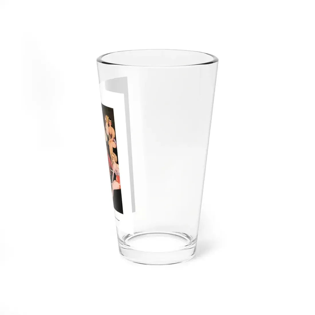 Only 26 more days untilthat fishing trip up in Canada, Esquire, June 1934 (Magazine Illustration) Pint Glass 16oz - Go Mug Yourself