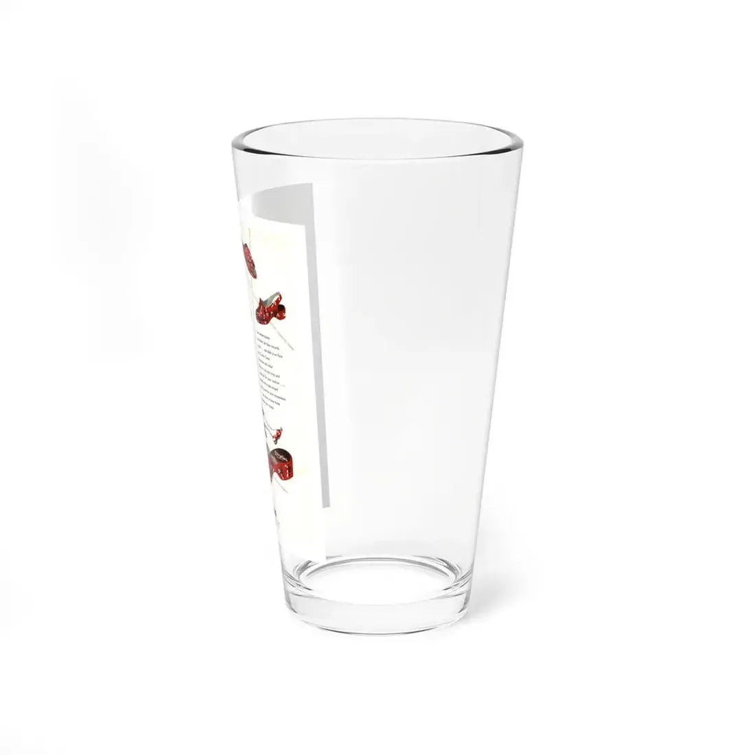 Oomphies advertisement, 1948 (Magazine Illustration) Pint Glass 16oz - Go Mug Yourself