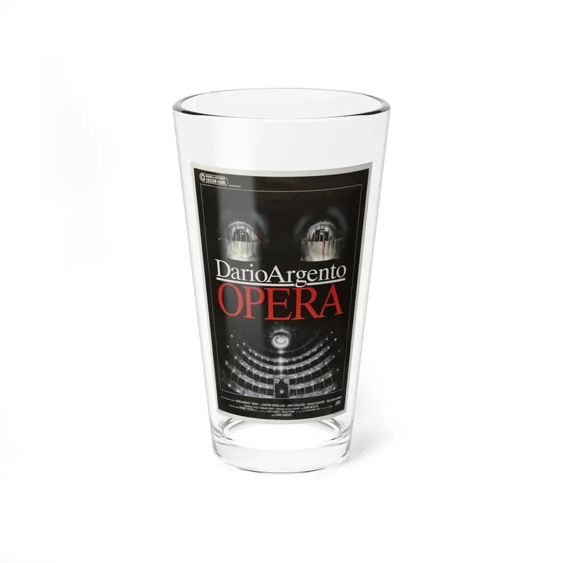 OPERA 1987 Movie Poster - Pint Glass 16oz 16oz - Go Mug Yourself