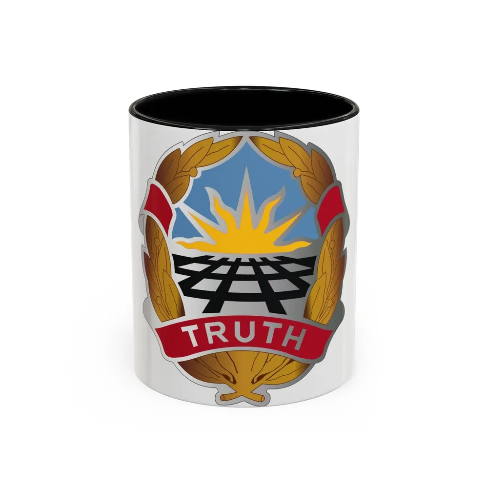 Operational Test Command (U.S. Army) Accent Coffee Mug-11oz-Black-Go Mug Yourself