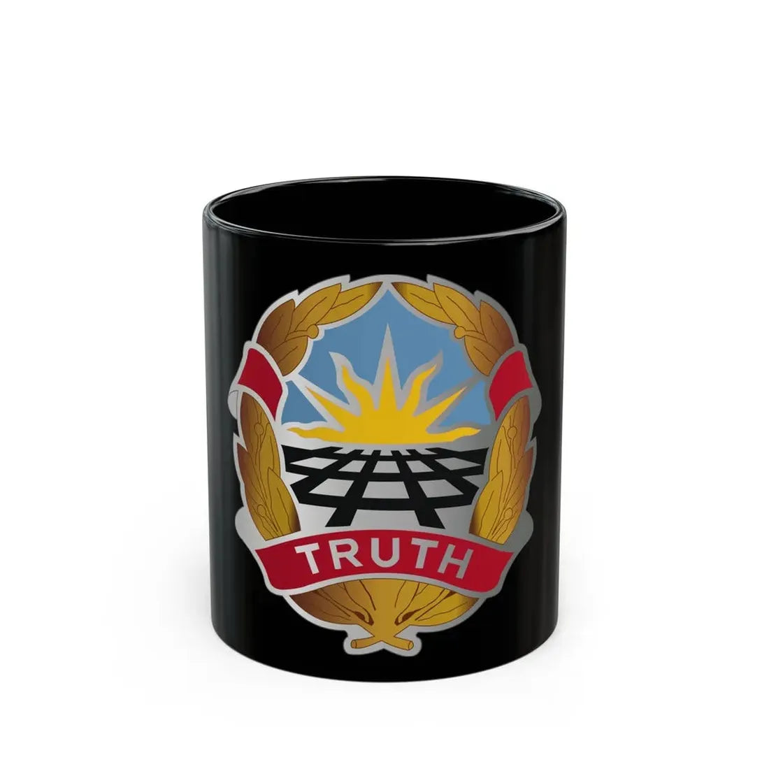 Operational Test Command (U.S. Army) Black Coffee Mug 11oz - Go Mug Yourself