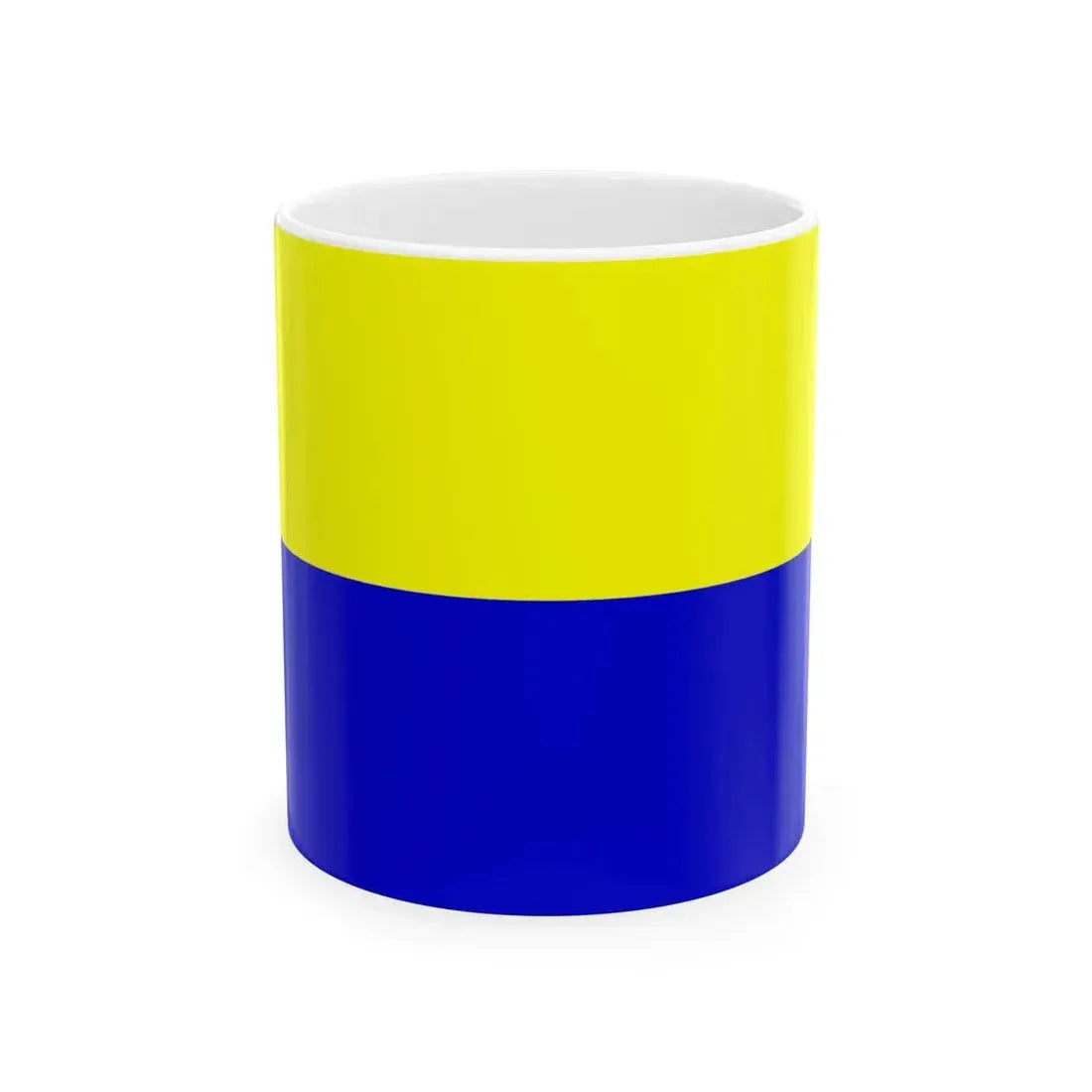 Opole flaga (Poland) White Coffee Mug 11oz - Go Mug Yourself