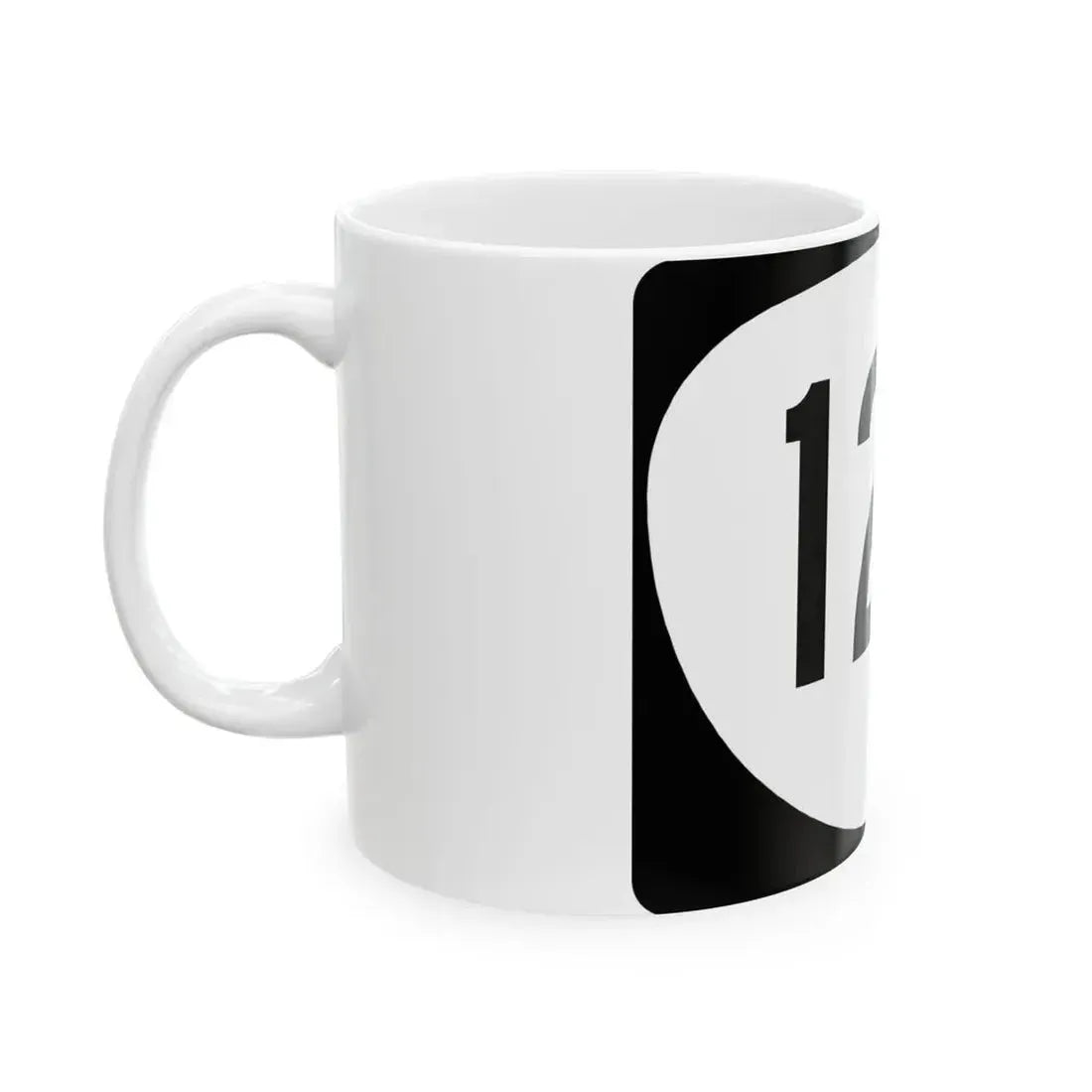 OR 127 (Oregon) (Road Sign) White Coffee Mug - Go Mug Yourself
