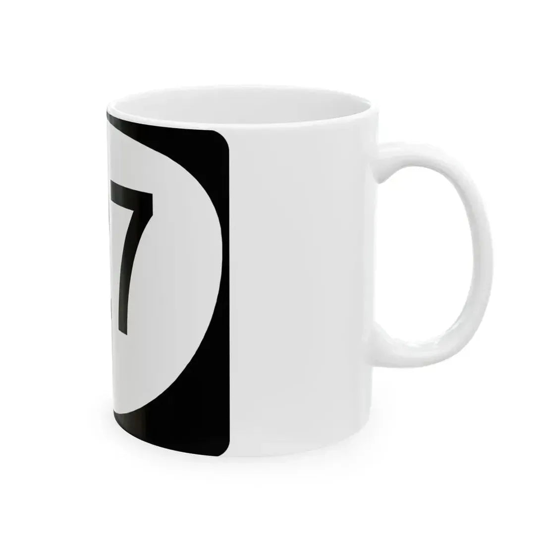 OR 127 (Oregon) (Road Sign) White Coffee Mug - Go Mug Yourself