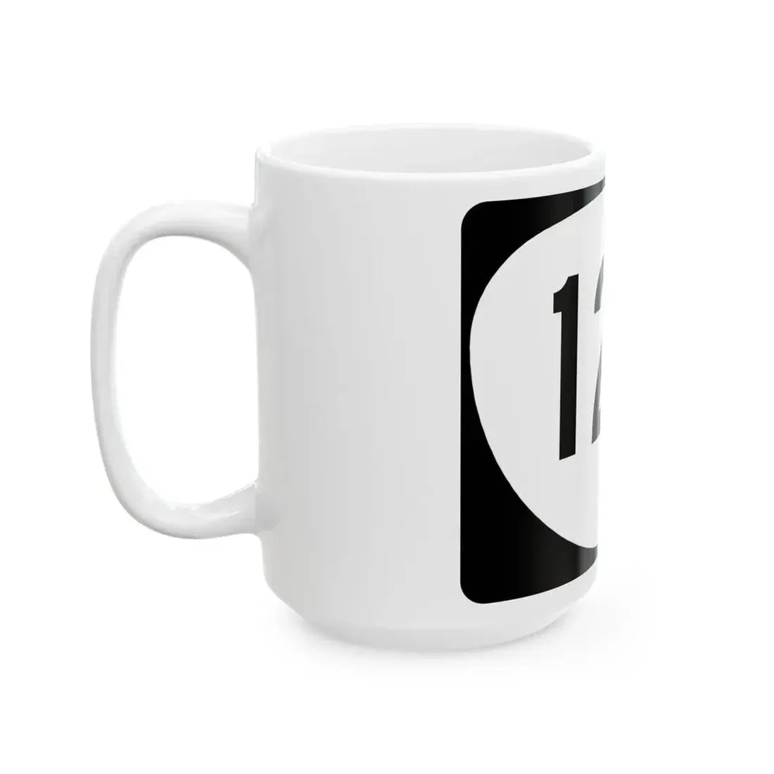 OR 127 (Oregon) (Road Sign) White Coffee Mug - Go Mug Yourself