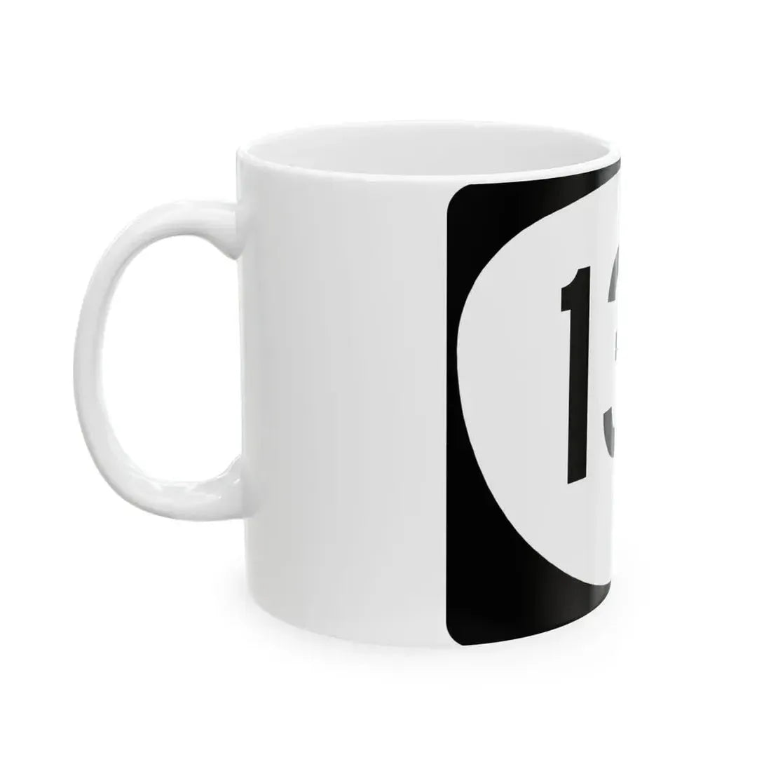 OR 132 (Oregon) (Road Sign) White Coffee Mug - Go Mug Yourself