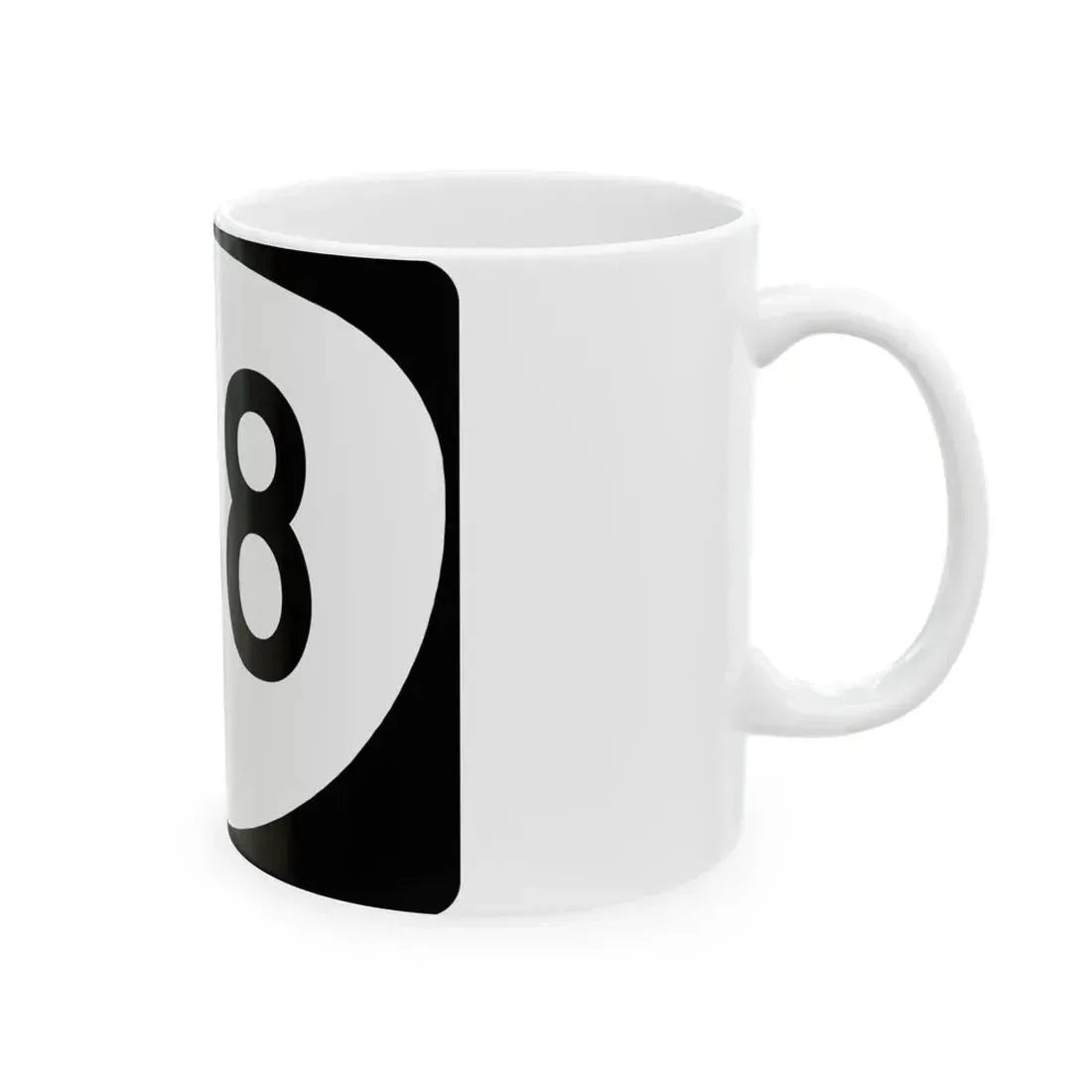 OR 138 (Oregon) (Road Sign) White Coffee Mug - Go Mug Yourself