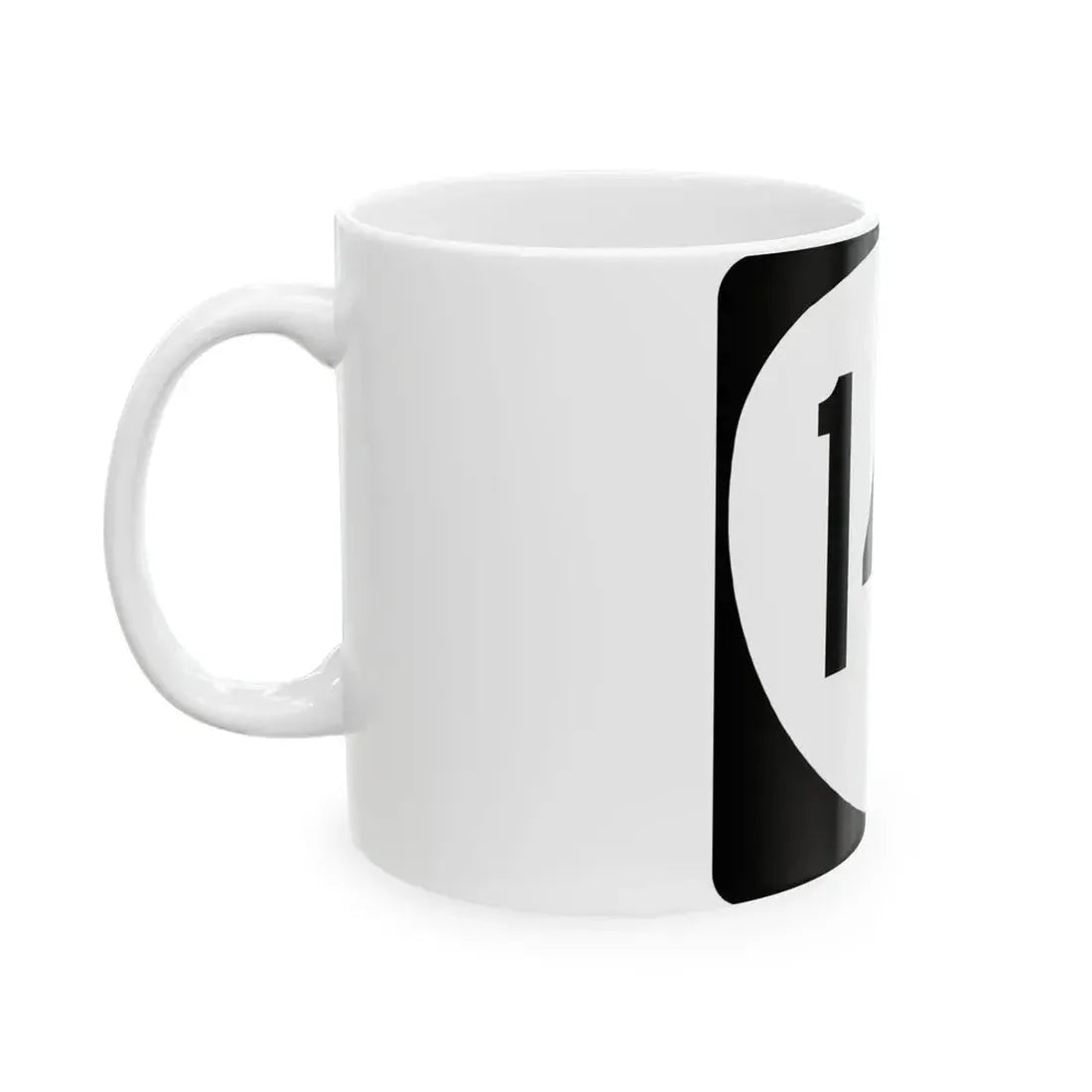 OR 141 (Oregon) (Road Sign) White Coffee Mug - Go Mug Yourself