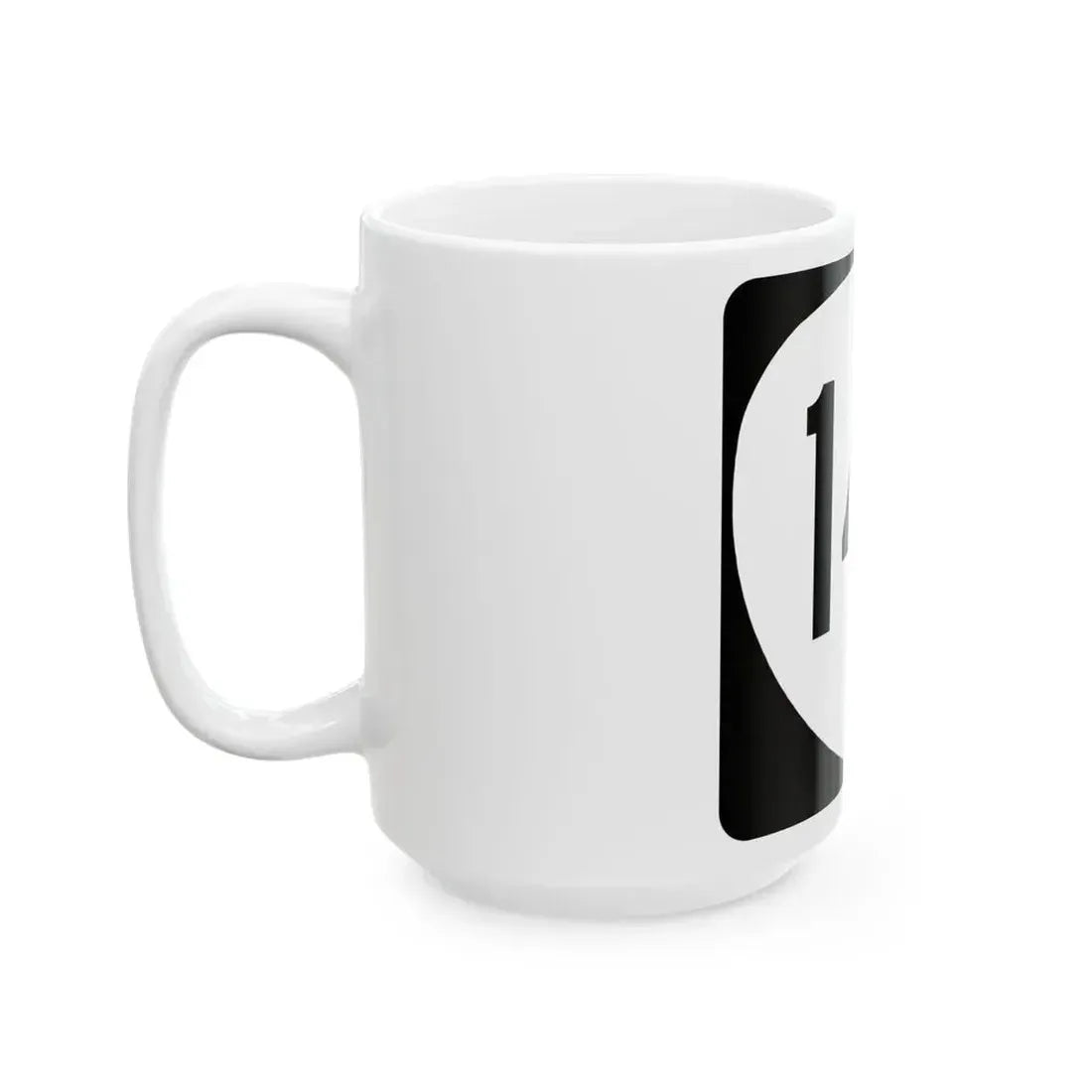 OR 141 (Oregon) (Road Sign) White Coffee Mug - Go Mug Yourself