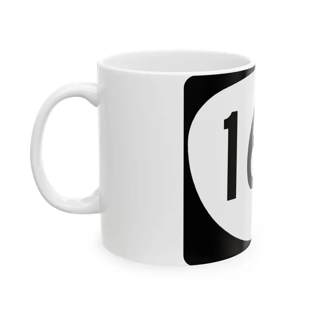 OR 164 (Oregon) (Road Sign) White Coffee Mug - Go Mug Yourself