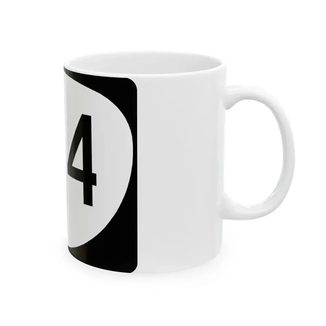 OR 164 (Oregon) (Road Sign) White Coffee Mug - Go Mug Yourself