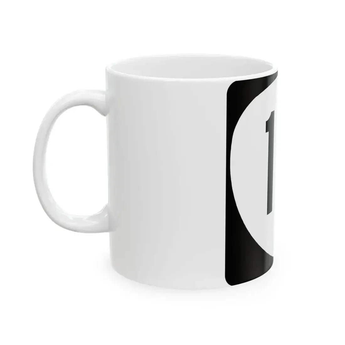 OR 19 (Oregon) (Road Sign) White Coffee Mug - Go Mug Yourself