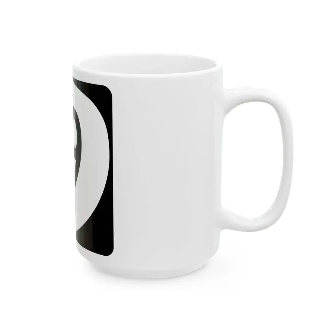 OR 19 (Oregon) (Road Sign) White Coffee Mug - Go Mug Yourself