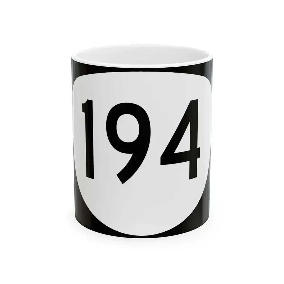 OR 194 (Oregon) (Road Sign) White Coffee Mug 11oz - Go Mug Yourself