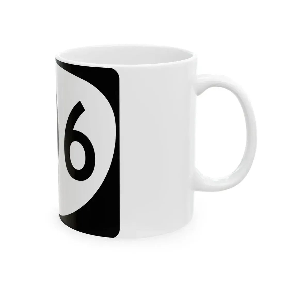 OR 206 (Oregon) (Road Sign) White Coffee Mug - Go Mug Yourself