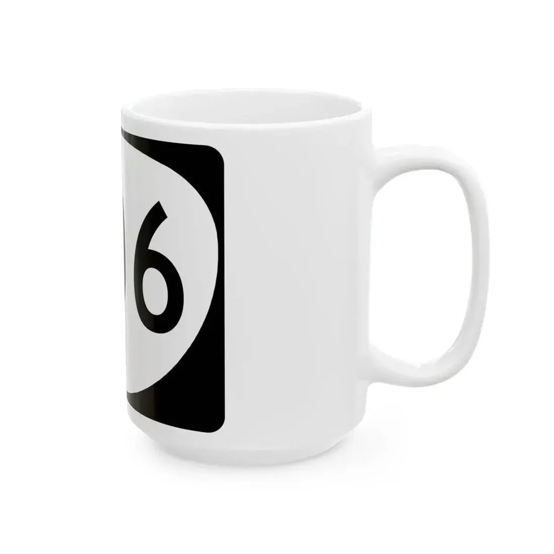 OR 206 (Oregon) (Road Sign) White Coffee Mug - Go Mug Yourself