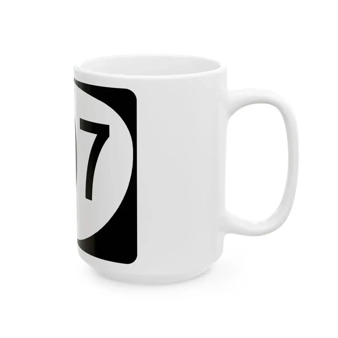 OR 207 (Oregon) (Road Sign) White Coffee Mug - Go Mug Yourself