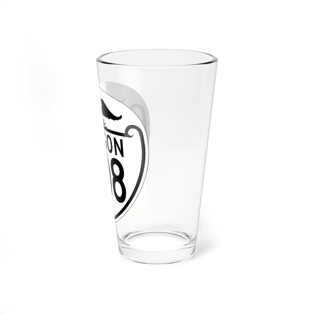 OR 208 1948 (Oregon) (Road Sign) Pint Glass 16oz - Go Mug Yourself