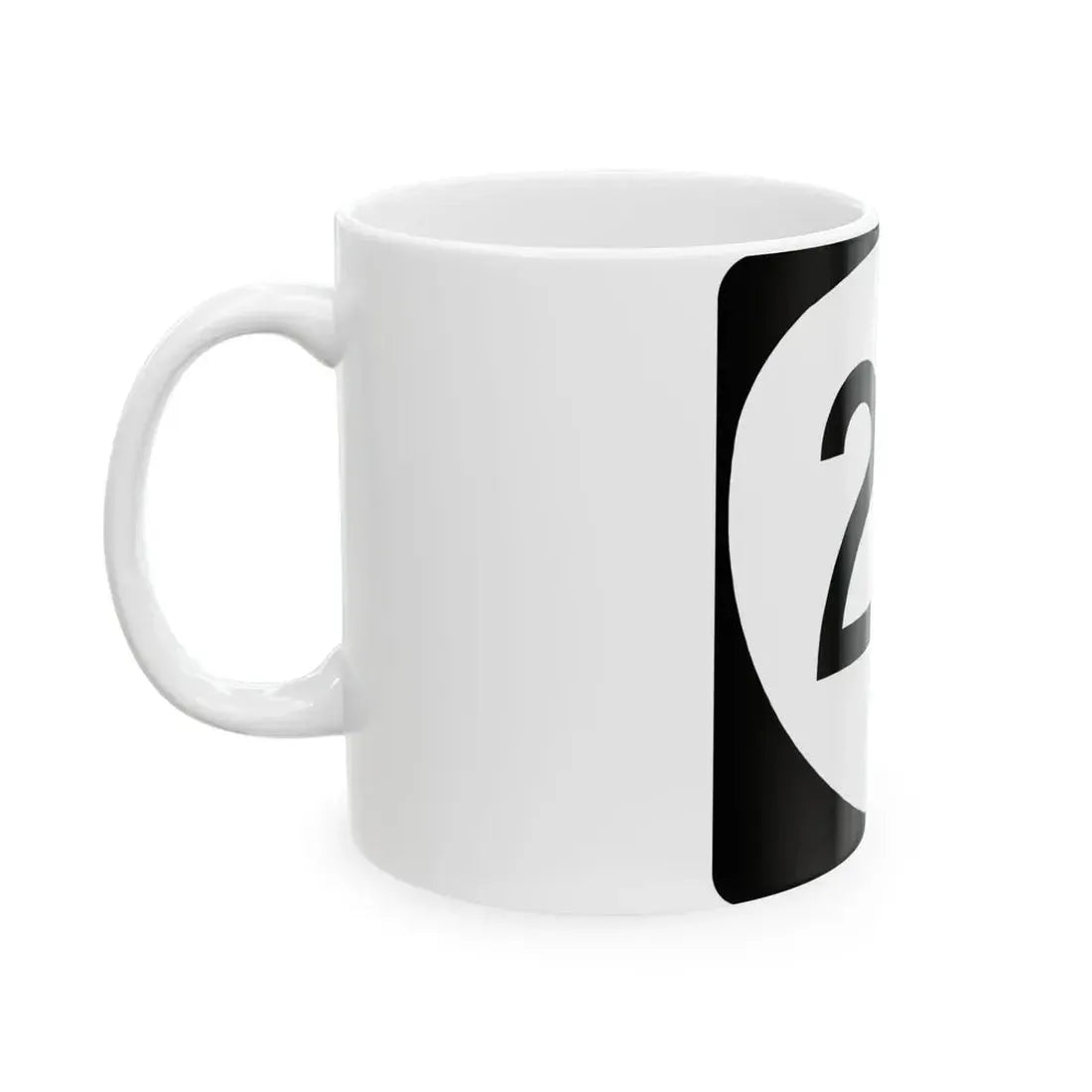 OR 211 (Oregon) (Road Sign) White Coffee Mug - Go Mug Yourself