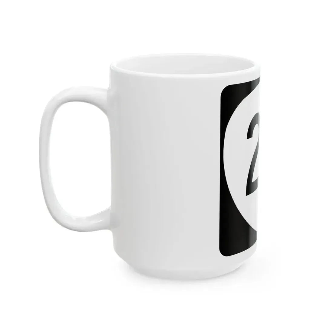 OR 211 (Oregon) (Road Sign) White Coffee Mug - Go Mug Yourself