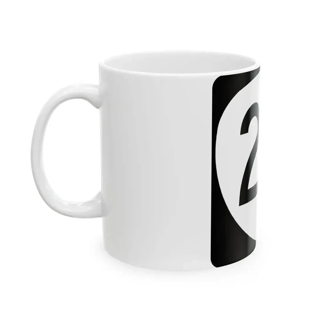 OR 22 (Oregon) (Road Sign) White Coffee Mug - Go Mug Yourself