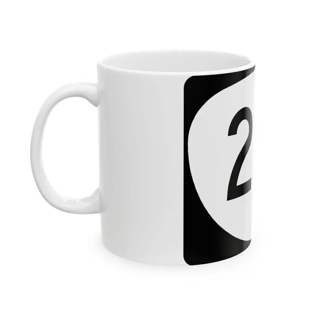 OR 221 (Oregon) (Road Sign) White Coffee Mug - Go Mug Yourself