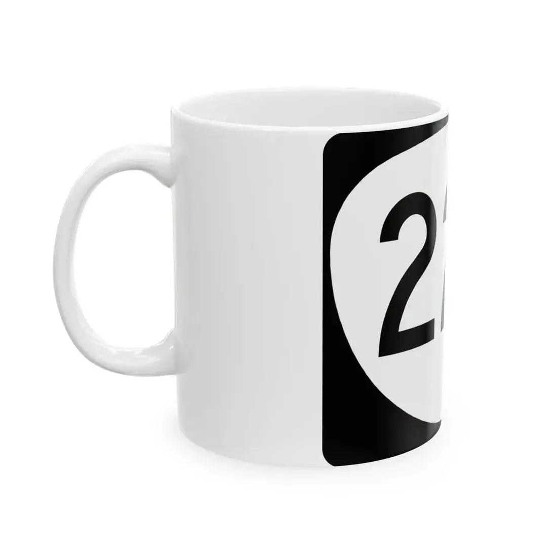 OR 228 (Oregon) (Road Sign) White Coffee Mug - Go Mug Yourself