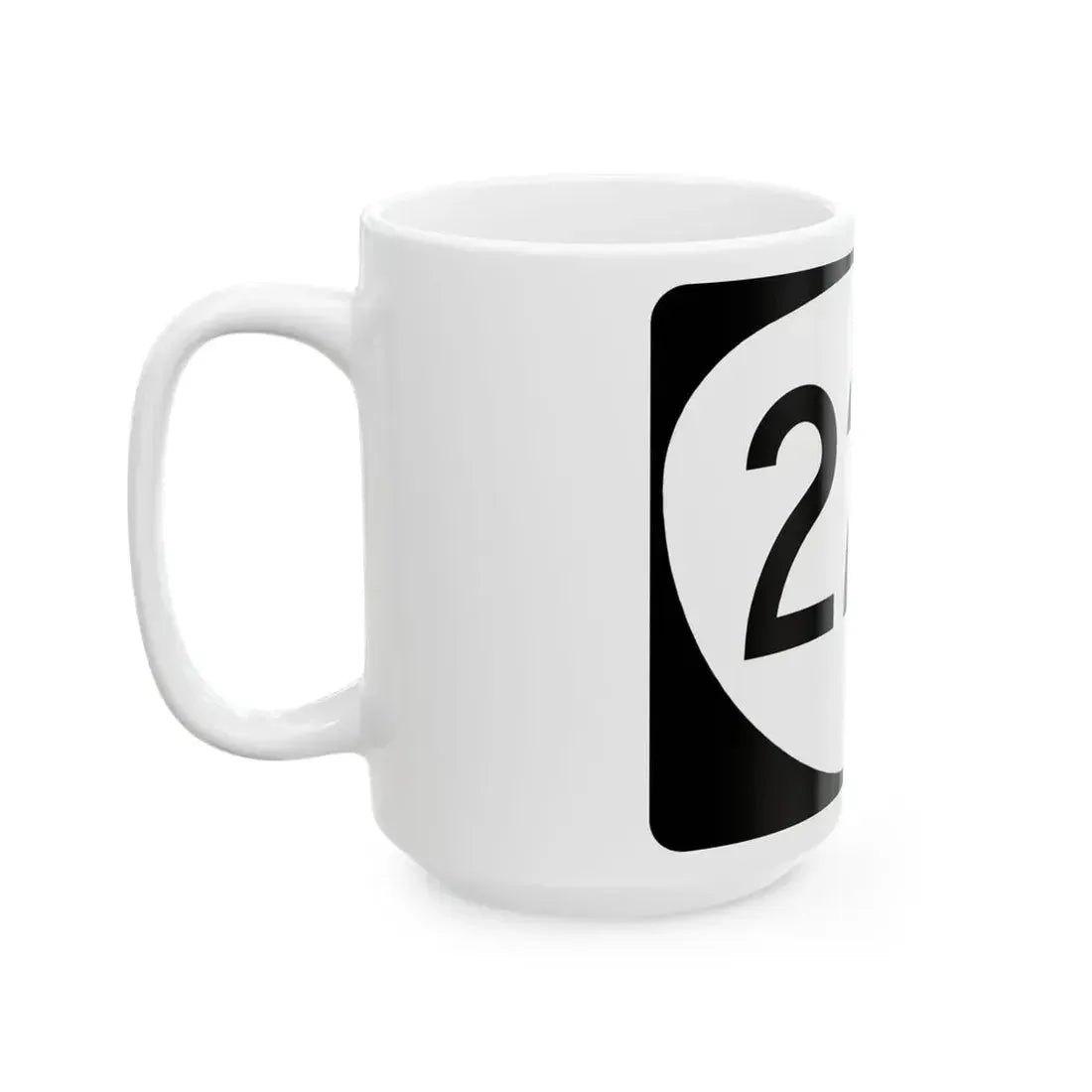 OR 228 (Oregon) (Road Sign) White Coffee Mug - Go Mug Yourself