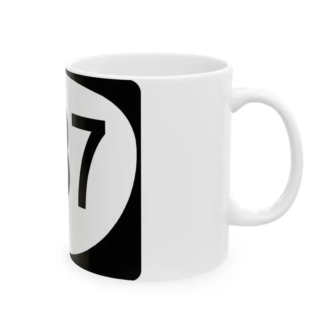OR 237 (Oregon) (Road Sign) White Coffee Mug - Go Mug Yourself