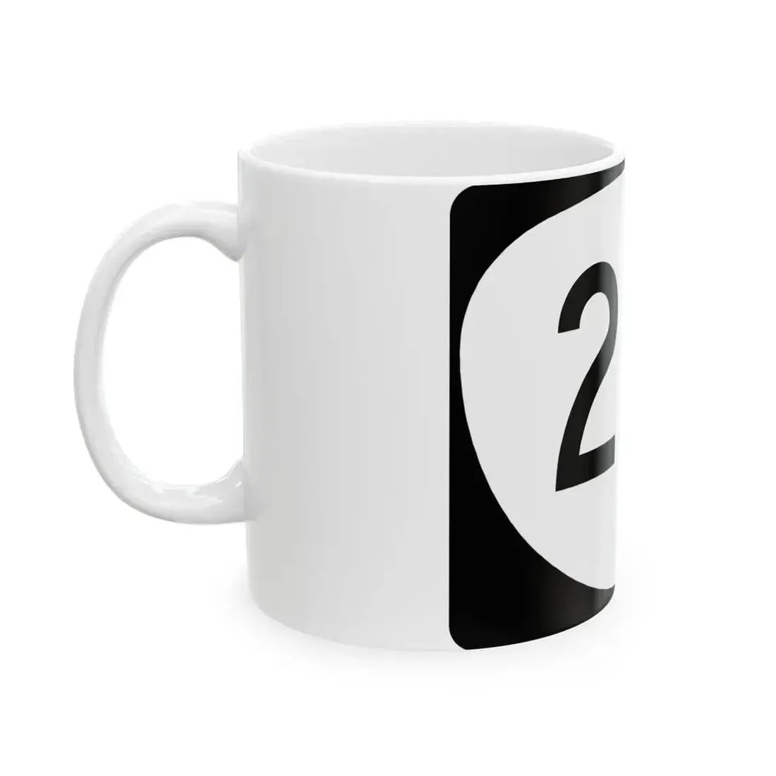 OR 251 (Oregon) (Road Sign) White Coffee Mug - Go Mug Yourself