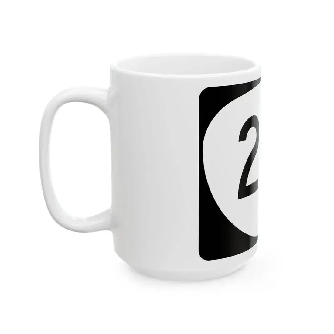 OR 281 (Oregon) (Road Sign) White Coffee Mug - Go Mug Yourself