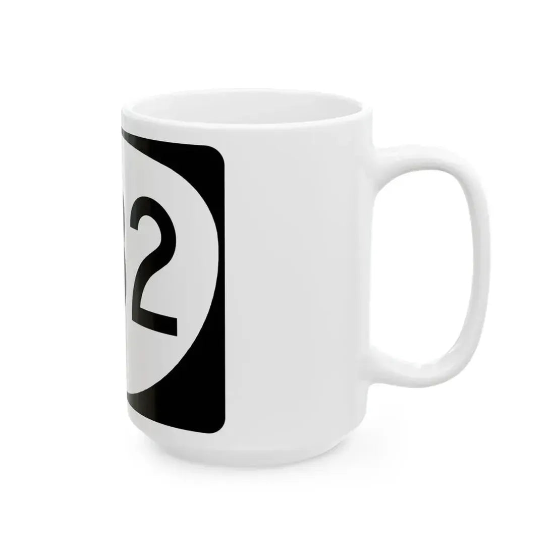 OR 282 (Oregon) (Road Sign) White Coffee Mug - Go Mug Yourself