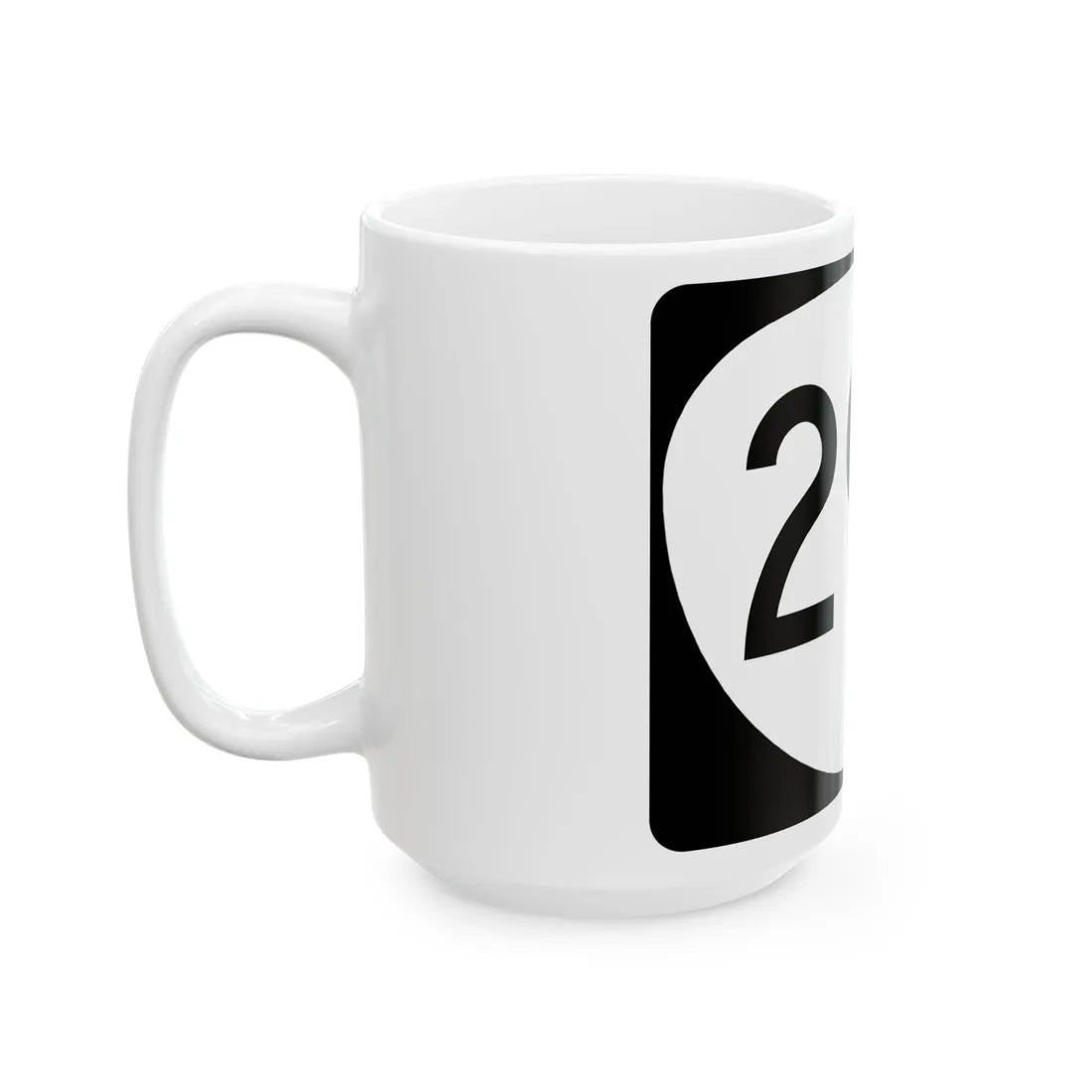 OR 293 (Oregon) (Road Sign) White Coffee Mug - Go Mug Yourself