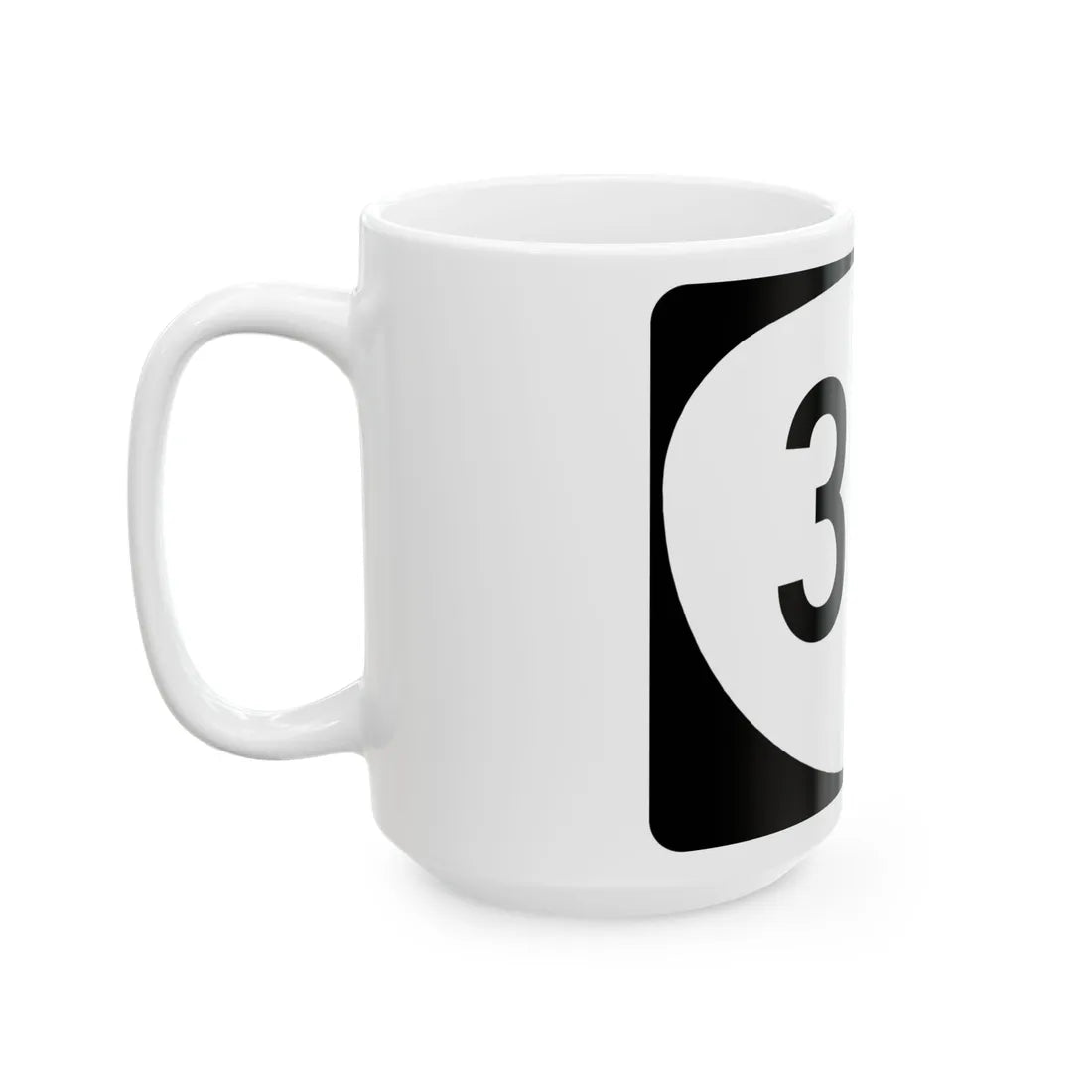 OR 331 (Oregon) (Road Sign) White Coffee Mug - Go Mug Yourself