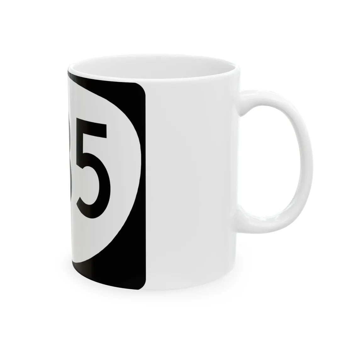OR 335 (Oregon) (Road Sign) White Coffee Mug - Go Mug Yourself